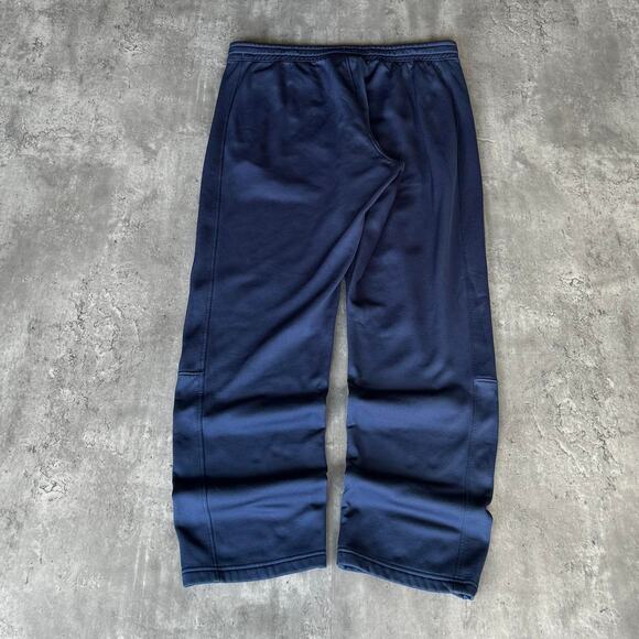 Vintage Y2K Under Armour Blue Tech Cyber Sweatpants - Picture 2 of 4